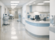 Couloir d’hôpital moderne illustrant la prévention des départs via les stay interviews